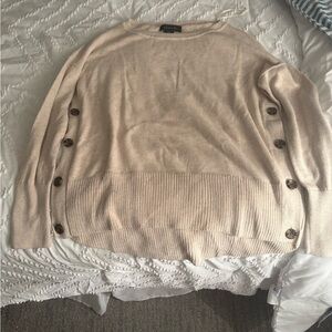 Like new tan colored size medium sweater